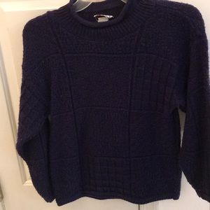 Girls navy sweater